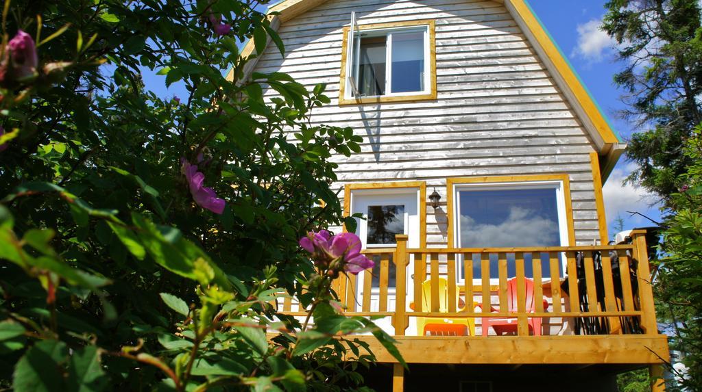 Chalets Du Bout Du Monde Gaspé Zimmer foto
